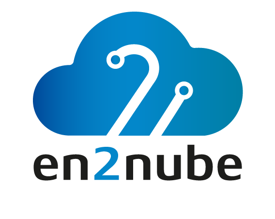 Logo degradado + texto